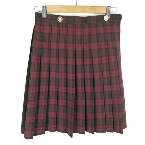 明治学院 チェックスカート