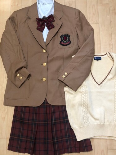 山口県 中村女子高校の制服セット