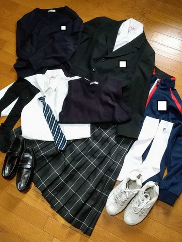 北海道 北海道　厚別高校　制服一式　豪華12点セット　大きめサイズ