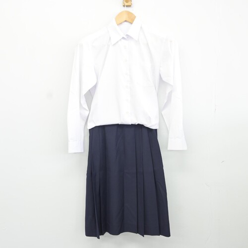  茨城県 都和中学校 女子制服 2点 sf036709