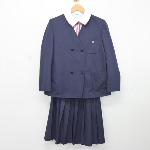  茨城県 水海道西中学校 女子制服 3点 sf036891