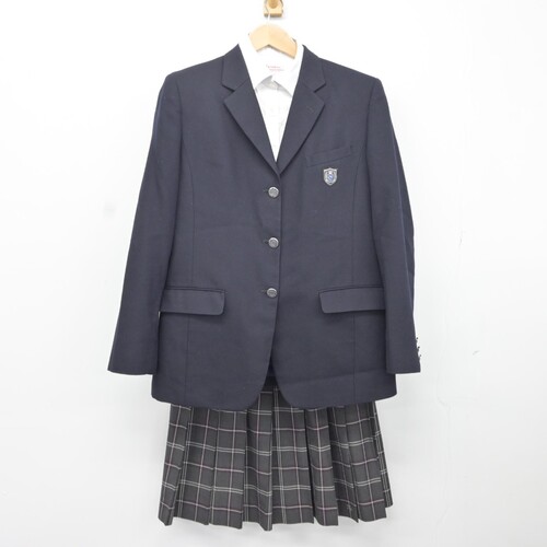  茨城県 水海道第二高等学校 女子制服 3点 sf036899