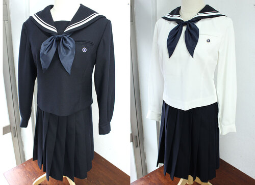 北海道 札幌静修高等学校 女子制服 セーラー服 現行制服セット Lサイズ