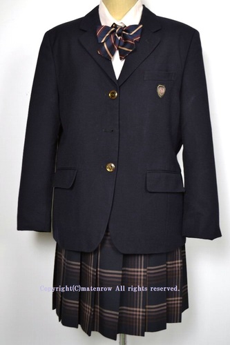  ●千葉県立 柏の葉高等学校 ブレザー冬服 リボン