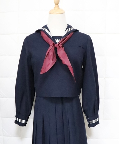 東京都 私立 成蹊中学高校 女子 制服 セーラー服 冬服 上衣