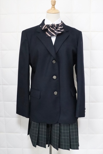 東京都 中野区立 緑野中学校 女子 制服 冬服 上下セット
