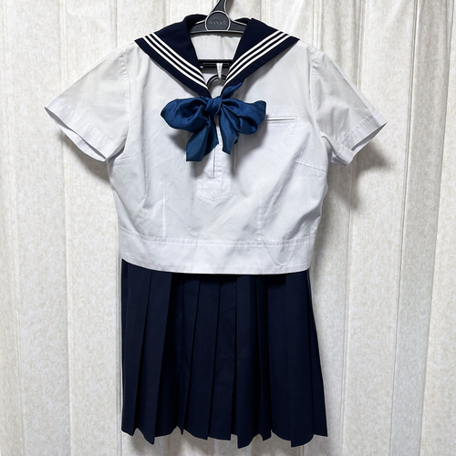 東京都 東京女学館　夏服セット（セーラー服）！　いろいろお付けします