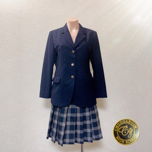 千葉県 中央学院高等学校　私立進学校　160B　ジャケット　スカート