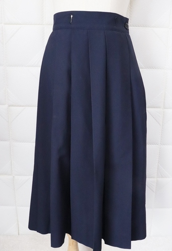 千葉県 私立 和洋国府台女子高校 制服 夏服スカート LL 大きいサイズ