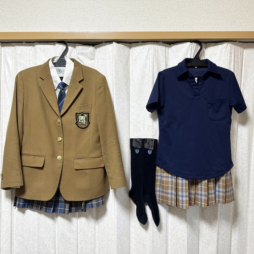 東京都 品川女子学院　夏冬制服一式