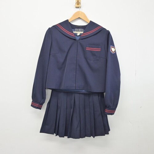  青森県 板柳中学校 女子制服 2点 sf033322