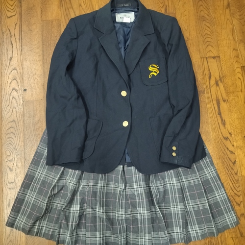 茨城県 【K545】藤代紫水高校　制服セット2点