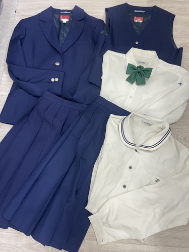 愛知県 丹羽高校　制服フルセット　大きめサイズ