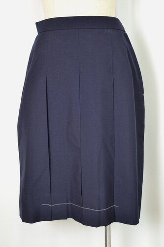  ●紺スカート 未使用品 不明＊W0095