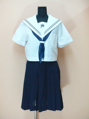 レア 指定品 新品 桜美林中学校 高校 女子制服 リボン セーラー服用