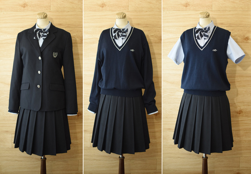  c■良好■滋賀県立甲西高等学校 女子ブレザー制服■L