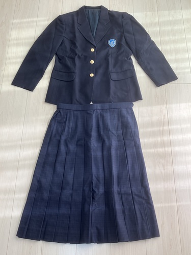山口県 下松中学校 ブレザー 冬スカート 冬服セット KANKO 大きいサイズ