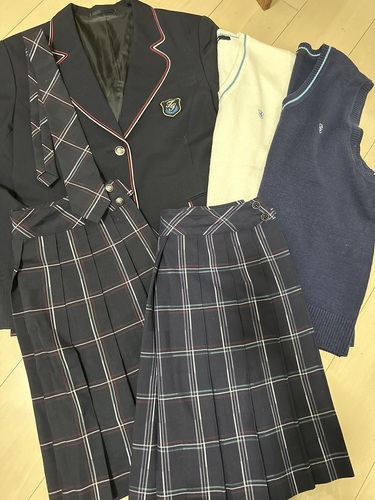 神奈川県 神奈川県　高木学園女子高等学校　夏服　冬服　Lサイズ