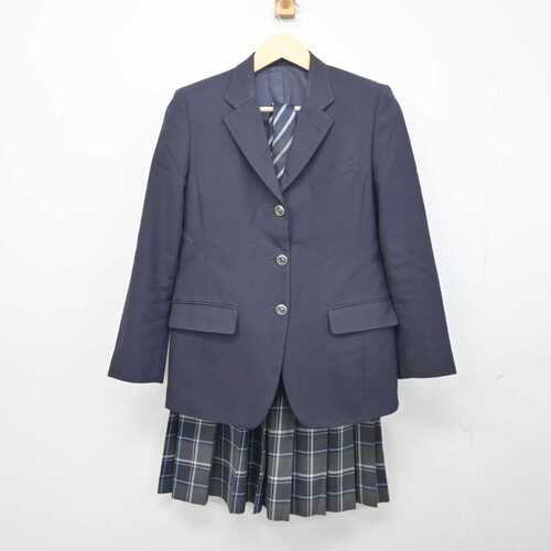  千葉県 富里高等学校 女子制服 3点 sf042046