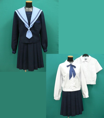 専用ページ☆ 広島私立　高校制服　冬用上下　夏用長袖