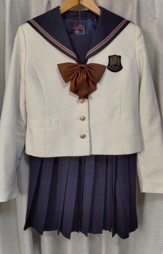 岡山県 大きめサイズ 岡山南高校 170A 冬制服一式セット　美品