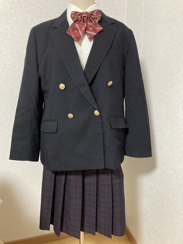 石川県 石川県　小松明峰高校制服セット　大きめサイズ