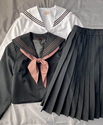 長野県 飯田長姫高等学校 旧旧セーラー服セット 廃盤制服