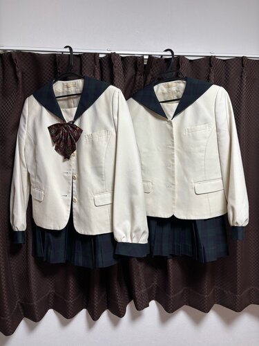 制服市場 長崎県 長崎日大高校 制服 冬服 ブレザー 160A ベスト シャツ