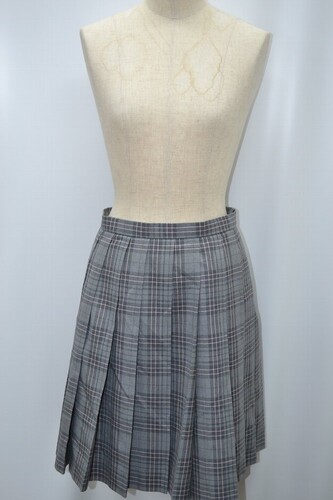  �ZELLE ECOLE�O���[�s���N �`�F�b�N�� �~�X�J�[�g ���n�� �s�� ����5512