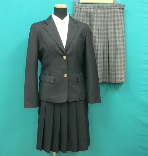 飛鳥未来高校制服】値下げ相談可、ブレザー・スカート・カーディガン