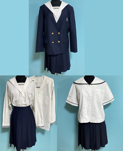 コスプレ衣装　#0774　奈良情報商業(冬)ブレザー・ジャンスカ(夏)スカート