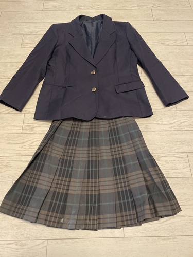 明治学院 チェックスカート