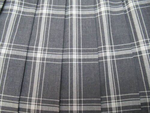 [�s��] 7229�@370�@����T�C�Y�I�ăX�J�[�g �O���[ �`�F�b�N��