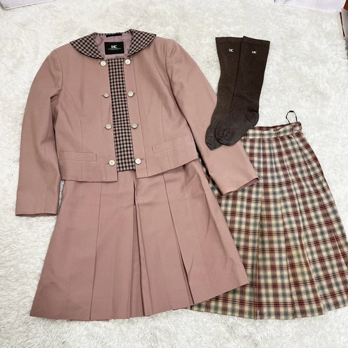 ������ �������� �S�R���Z ���q�����ꎮ HIROKO KOSHINO �~���u���U�[ �X�J�[�g2�_ �\�b�N�X �`�F�b�N��