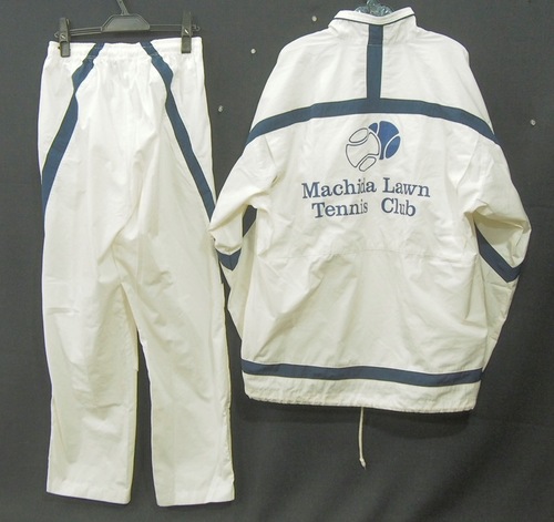  6469k �����s �ymachida Lawn Tennis Club�z�e�j�X�N���u �E�B���h�u���[�J�[ �㉺�Z�b�g