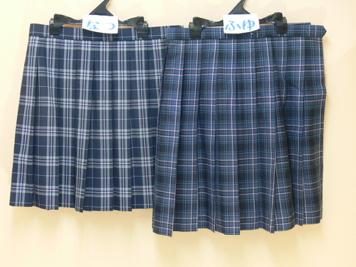 [�s��] ��976�����傫���T�C�Y�@�l�C�r�[�s���N�`�F�b�N���@���F���F�i�q���@�v���[�c�X�J�[�g�@�Q���Z�b�g