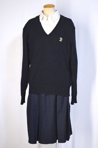  ����size W75 ��ʌ��� ���򏤋ƍ����w�Z �Z�[�^�[ �ăX�J�[�g��T5716