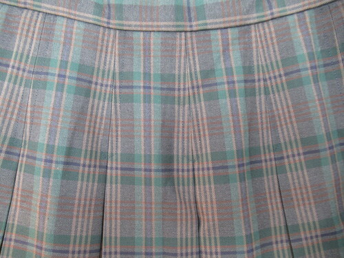 [�s��] 8423�@530�@�~�X�J�[�g CHOUETTENANA �O���[�{�΁{�� �`�F�b�N��