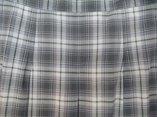 �{�茧 8442�@300�@�{��w�� �ăX�J�[�g COMME CA DU MODE �O���[ �`�F�b�N��