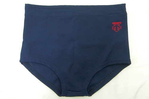  6943k �s�� DESCENTE �f�T���g GYM-221W �l�C�r�[ �u���}�[�|���G�X�e��100�� �o���[�{�[���E�F�A