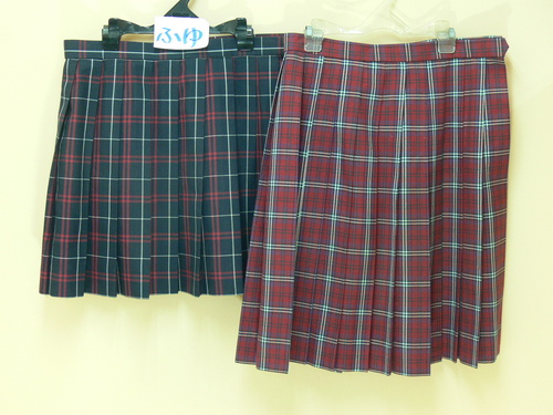 [�s��] ��1000�������񂶐F�`�F�b�N���@�b���F�i�q���@�v���[�c�X�J�[�g�@2���Z�b�g