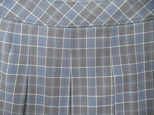 [�s��] 8902�@470�@�~�X�J�[�g SCHOOLTIGER�� �O���[�{�n�{�Όn �`�F�b�N��