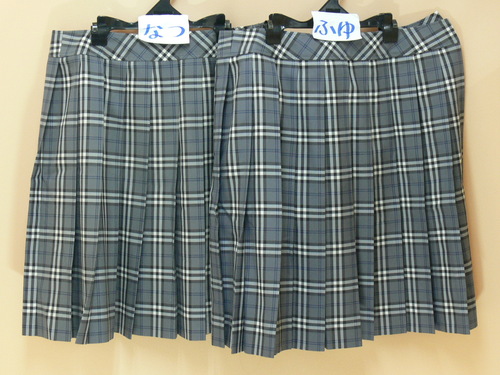 [�s��] ��21��������T�C�Y�@�O���[�`�F�b�N���@�D�F�i�q���@�āE�~�̃X�J�[�g