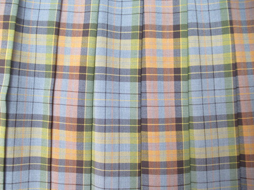 [�s��] 9104�@410�@�傫�ȃT�C�Y�I�ăX�J�[�g MITSUTA �O���[�{�I�����W�{�� �`�F�b�N��