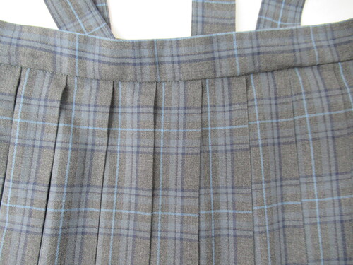 [�s��] 9256�@410�@�Ē݃X�J�[�g �O���[�{���{���F �`�F�b�N��