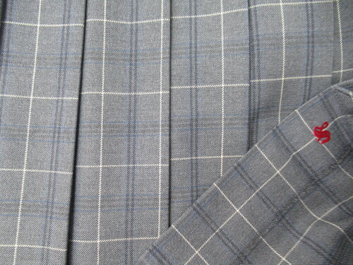 [�s��] 9258�@500�@�傫�ȃT�C�Y�I�~�X�J�[�g �O���[�{���{�n �`�F�b�N��