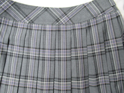 [�s��] 9264�@480�@�~�X�J�[�g VARSITYMATE TOMBOW �O���[�{���{�x�[�W�� �`�F�b�N��