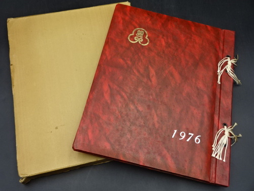  1976�N�@�w�Z�@�l�@�֏��ꍂ���w�Z�@���ƋL�O�ʐ^���@���ƃA���o���@���A���@���q���@������