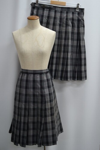  �Z��size W75 �O���[�n �`�F�b�N�� �~�ăX�J�[�g �s�� ����6233