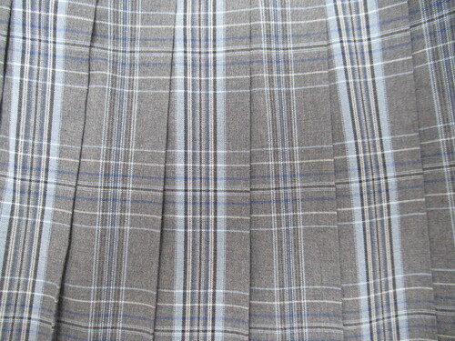 [�s��] 9788�@390�@�傫�ȃT�C�Y�I�ăX�J�[�g KANKO �O���[�{���F+�� �`�F�b�N��